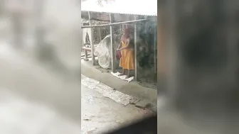 Desi Bhabhi Bathing Naked Outdoors Changing Caught On Camera