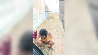 Desi Babe Caught Peeing Outdoors In Viral Leaked Video Clip