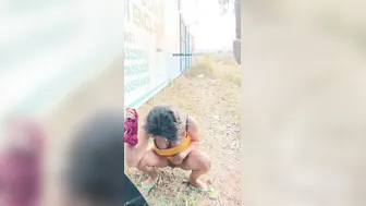 Desi Babe Caught Peeing Outdoors In Viral Leaked Video Clip