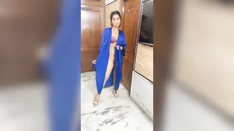 Indian Babe In Silk Nighty Exposing Her Pussy For Boyfriend