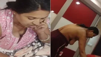 Catching My Milf Neighbor Undressing On My Hidden Camera