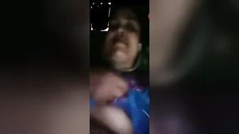 Village Wife Flashing Her Massive Tits During Video Chat