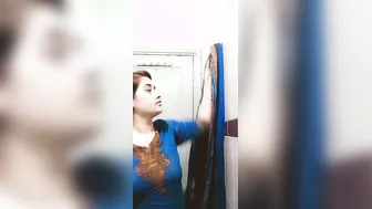 Married Bhabhi Doing Striptease Naked In Leaked Private Video