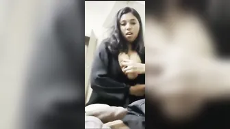 Cute GF Getting Tits Sucked Before Giving Blowjob