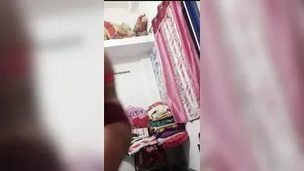 Married Bhabhi Slowly Stripping Out Of Her Saree Completely