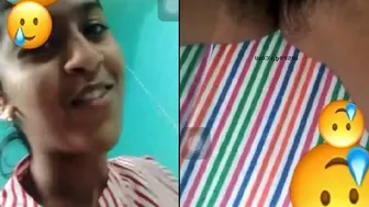 GF Spreading Her Hairy Pussy Wide Open On Video Call