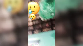 GF Spreading Her Hairy Pussy Wide Open On Video Call