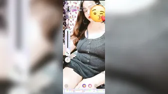 Busty Milf Showing Off Her Huge Natural Tits On Private Chat