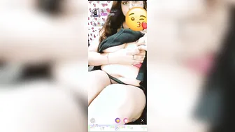 Busty Milf Showing Off Her Huge Natural Tits On Private Chat