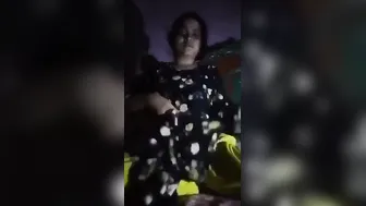 Busty Bhabhi Showing Off Her Big Tits For Her Secret Lover