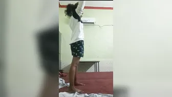 Desi Lovers Fucking Hard From Behind In Bedroom Session