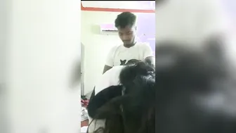 Desi Lovers Fucking Hard From Behind In Bedroom Session