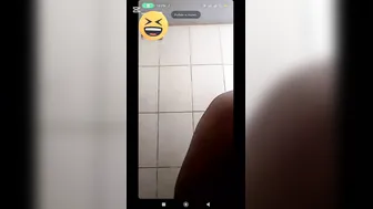 Chubby GF Soaking Wet And Naked On Bathroom Video