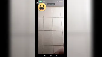 Chubby GF Soaking Wet And Naked On Bathroom Video