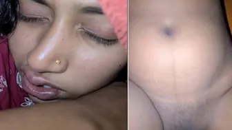 Waking Up Wife By Sliding Deep Inside Her Sleeping Pussy