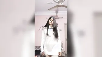 North Indian Babe Flaunting Her Hard Nipples Making Him Crazy