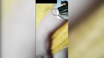 Desi GF Teasing Her Perky Tits On Late Night Video Call