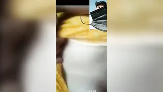 Desi GF Teasing Her Perky Tits On Late Night Video Call