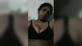 Horny Babe Fingering Her Wet Pussy Alone In Bathroom Stall
