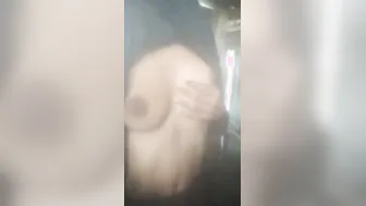 Young Bangla Girl Showing Her Perky Boobs In Bathroom Selfie