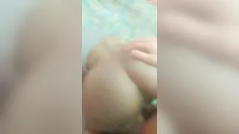 Young Wife Getting Fucked Doggy Style Hard In Bedroom At Home