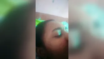 Young Wife Getting Fucked Doggy Style Hard In Bedroom At Home
