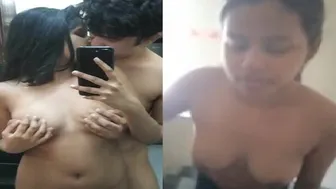 Topless GF Deepthroating Thick Cock Amateur Indian Sex