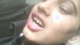 Married Woman Fingering Wet Pussy And Licking Fingers At Home