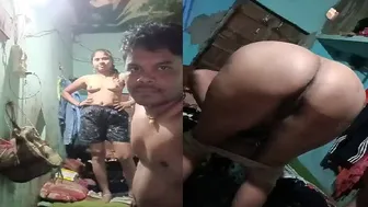 Village Couple Getting Naughty In Bedroom Caught On Hidden Camera
