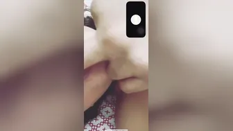 Horny GF Fingering Herself While Playing With Her Boobs