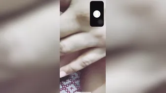Horny GF Fingering Herself While Playing With Her Boobs