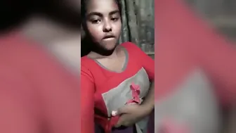Bengali Village Slut Showing Off Her Perky Tits In Selfie Clip