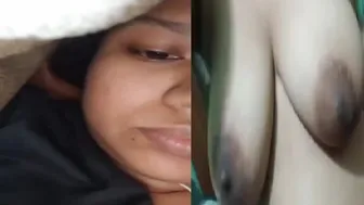 Chubby GF Flashing Massive Naked Tits Homemade Video