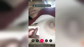 My GF Getting Naked For Me During Our Video Call Session