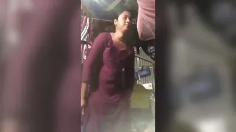 Innocent Village Girl Stripping Naked For The Very First Time