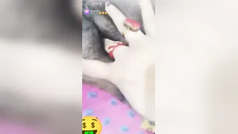 Horny Bhabhi On Live Stream Flashing Her Big Tits And Wet Pussy