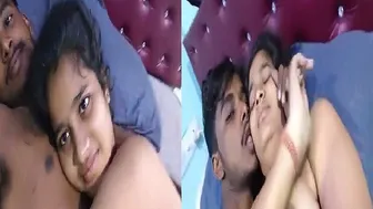 Young Lovers Fucking And Making Passionate Love In Their Bedroom