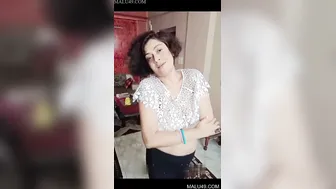 Naughty Actress Going Topless And Teasing In Private Home Video