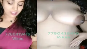 Telugu Aunty Showing Her Perfect Body During Nude Video Chat