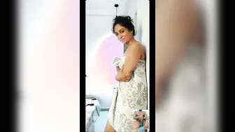 Tattooed Slut Getting Naked On Private Video Call With Her Lover