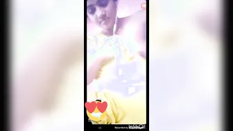 Busty Bengali Babe Showing Long Nipples Topless Homemade Clip