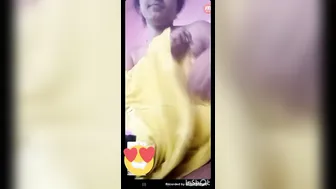 Busty Bengali Babe Showing Long Nipples Topless Homemade Clip