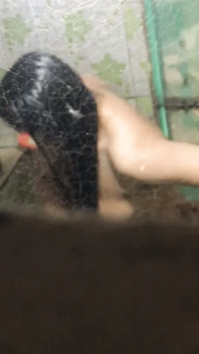 Catching My Stepsister Bathing Naked On Hidden Camera At Home