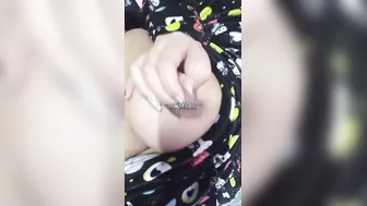 Horny Indian Gf With Big Boobs Taking Naked Selfies Just For Me