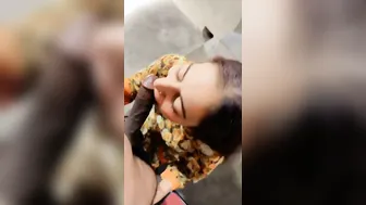 My GF Worshipping Big Black Cock In This Leaked Mms Clip