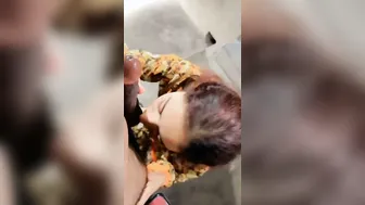 My GF Worshipping Big Black Cock In This Leaked Mms Clip