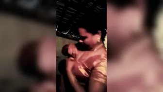 South Indian Slut Teasing With Her Big Tits Before Wild Fucking