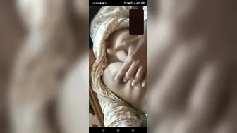 Innocent GF Making Selfie Video Showing Her Boobs To Me