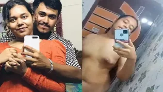 Petite GF With Small Perky Tits Riding Dick In Leaked Clip