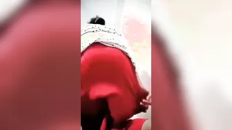 GF Spreading Her Pink Pussy And Showing Tits For Me